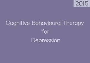 Susan Ockrant completed Cognitive Behavioural Therapy for Depression in 2015