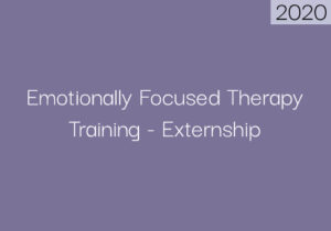Susan Ockrant completed Emotional Focused Therapy Training Externship in 2020
